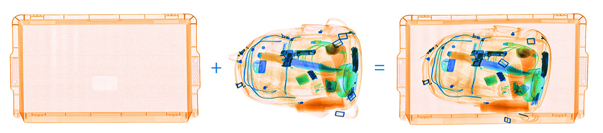 SE-B002 X-Ray Baggage Screening Trays 2