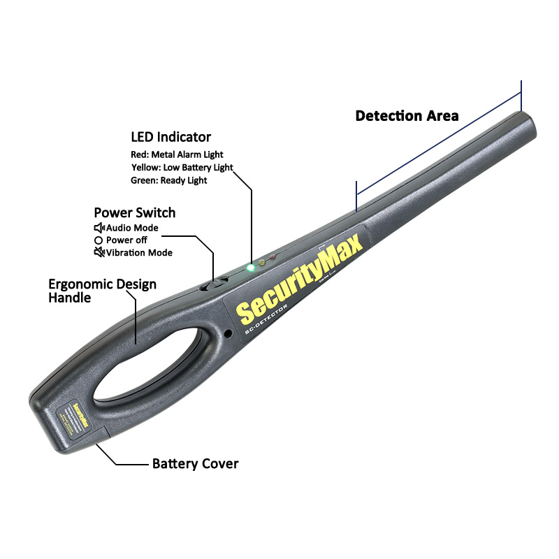 WD-800 Hand-held Metal Detector