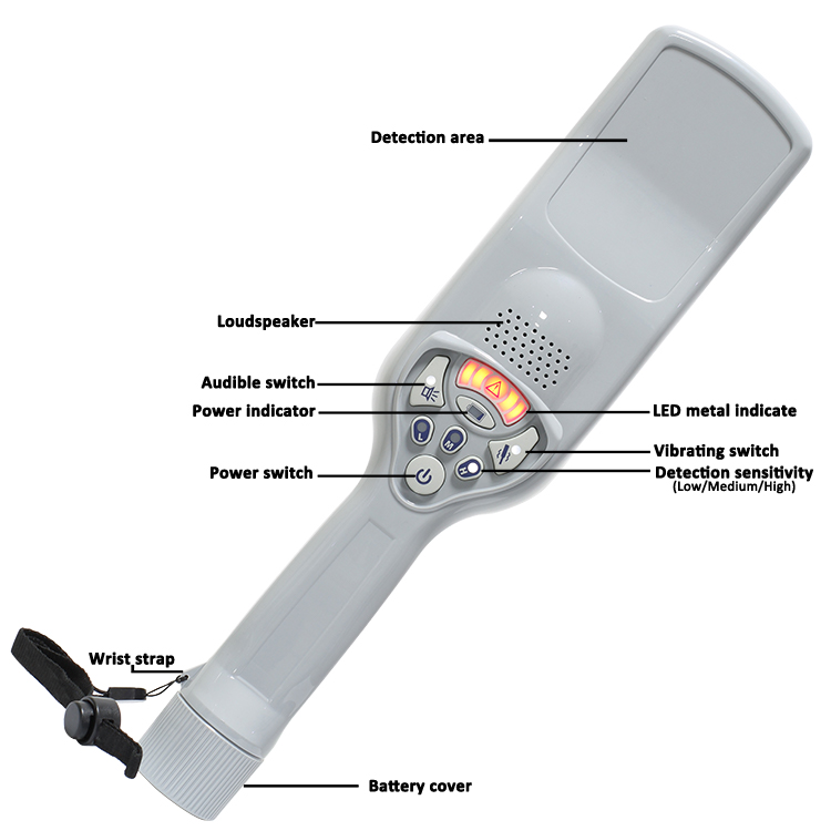 PD-140E Hand Held Metal Detector Introduce