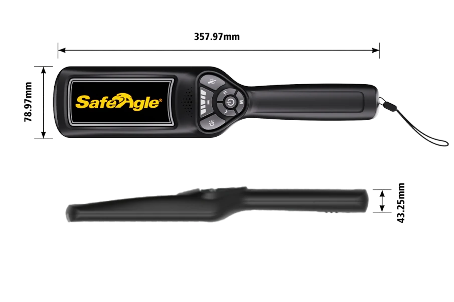 SE-2401 Ultra-Sensitive Handheld Metal Detector