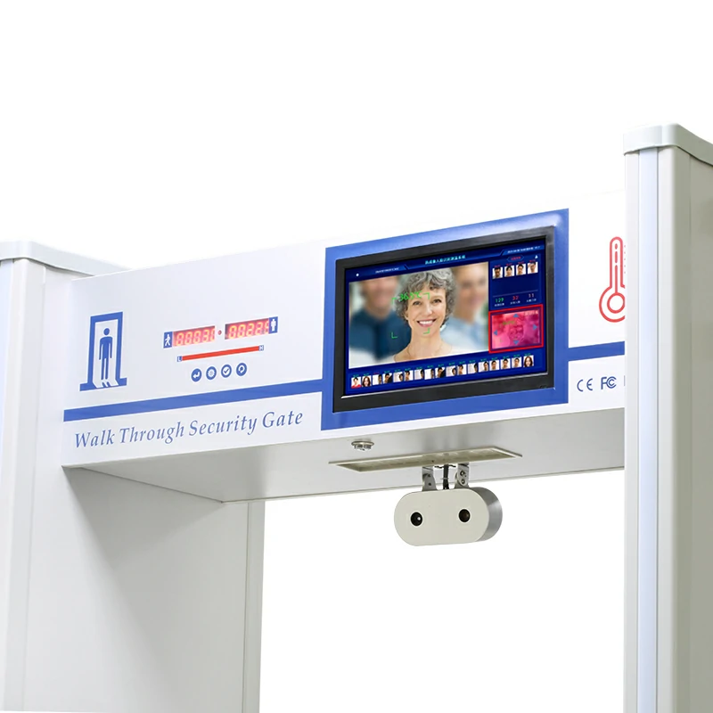 SE1007 Walk-through Thermal Imaging Metal Detection Integrated System