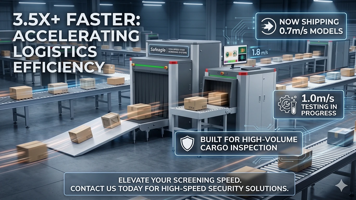 Safeagle High-Speed X-Ray Baggage Scanner